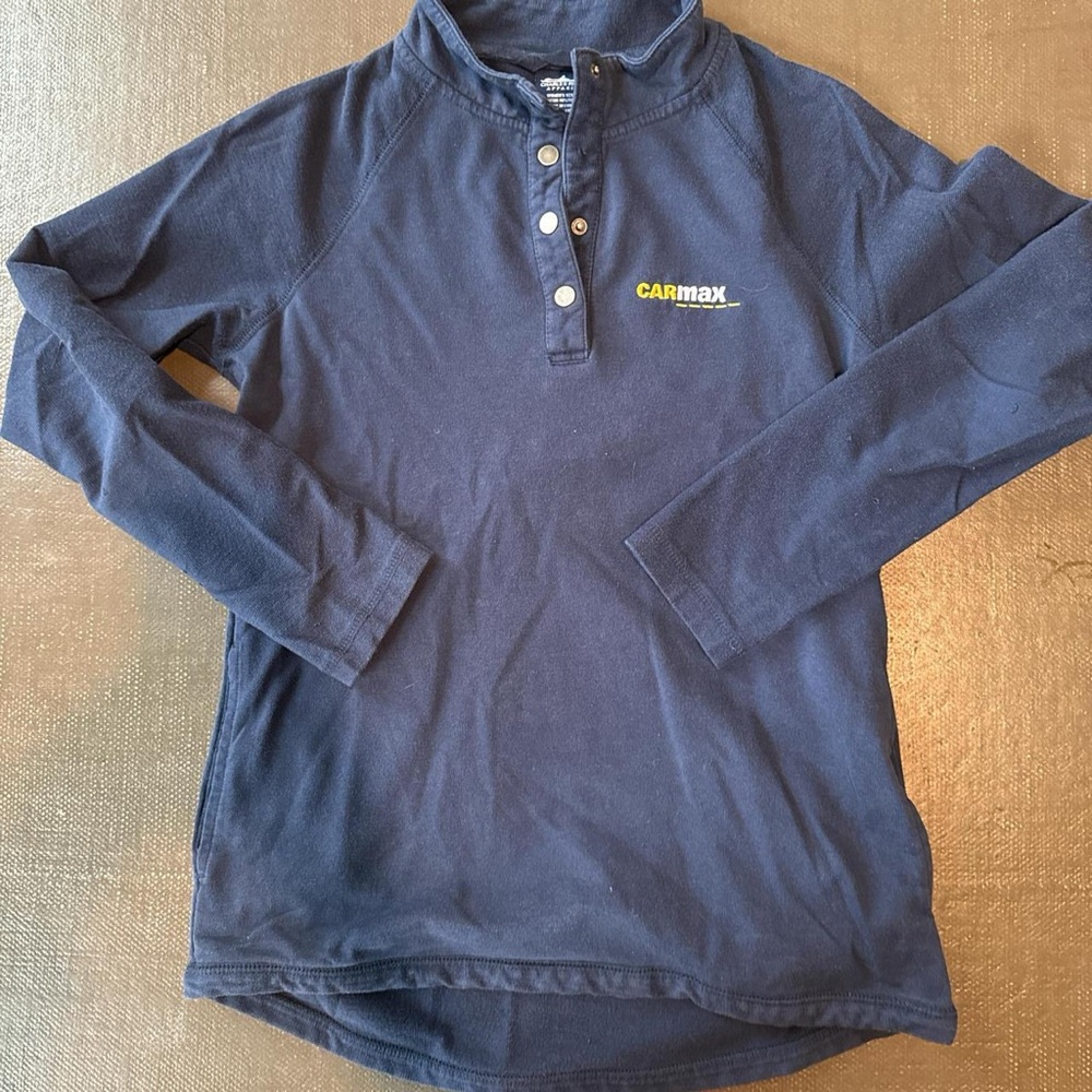 CarMax Navy Long Sleeve Shirt